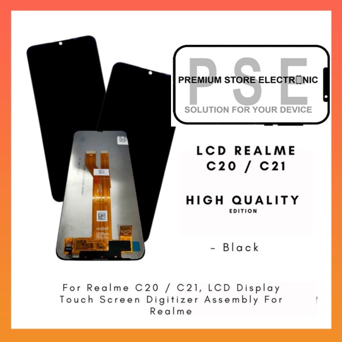 LCD Realme C20 / C21/ C11 2021 ORIGINAL Fullset Touchscreen Garansi