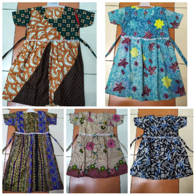 Dress Anak Batik Perca Murah Jogja