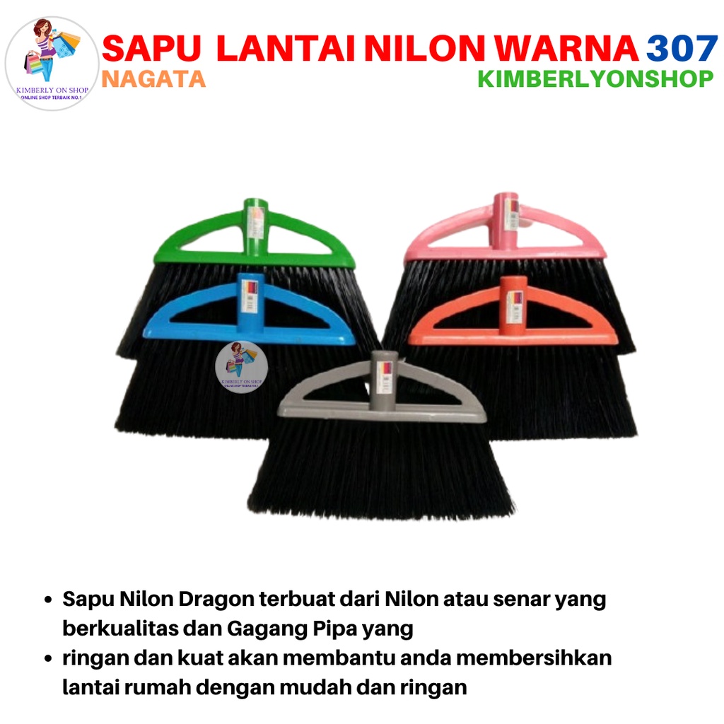 Sapu Nilon 307 Warna Nagata