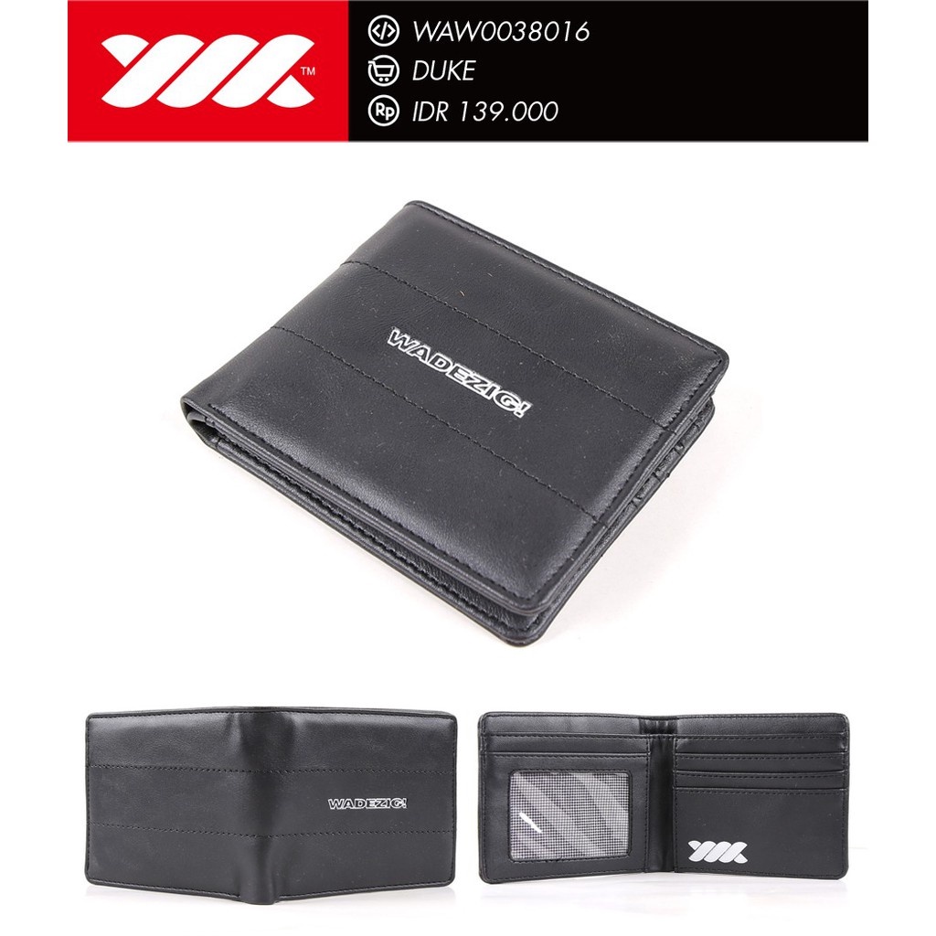 Dompet Lipat Pria / Wallet WADEZIG Original