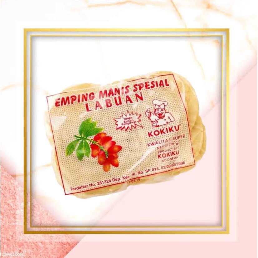 

Emping Manis Pedas Labuan cap Kokiku