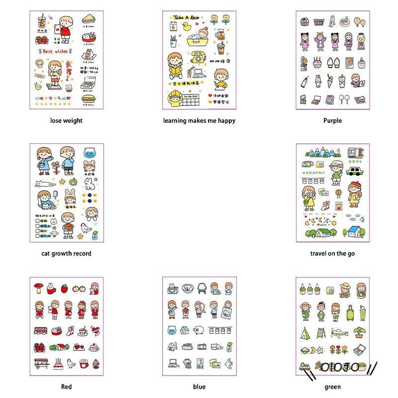 【COD】Tape Stiker Motif Emoji Untuk Dekorasi Handphone / Diary DIY