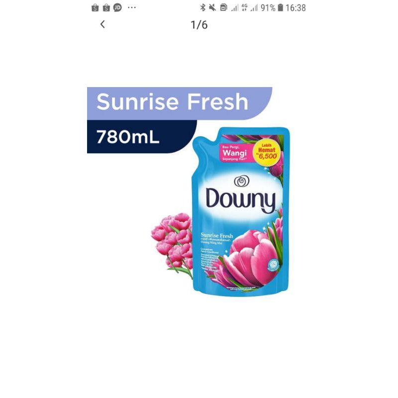 Downy Sunrise Fresh 780 ml