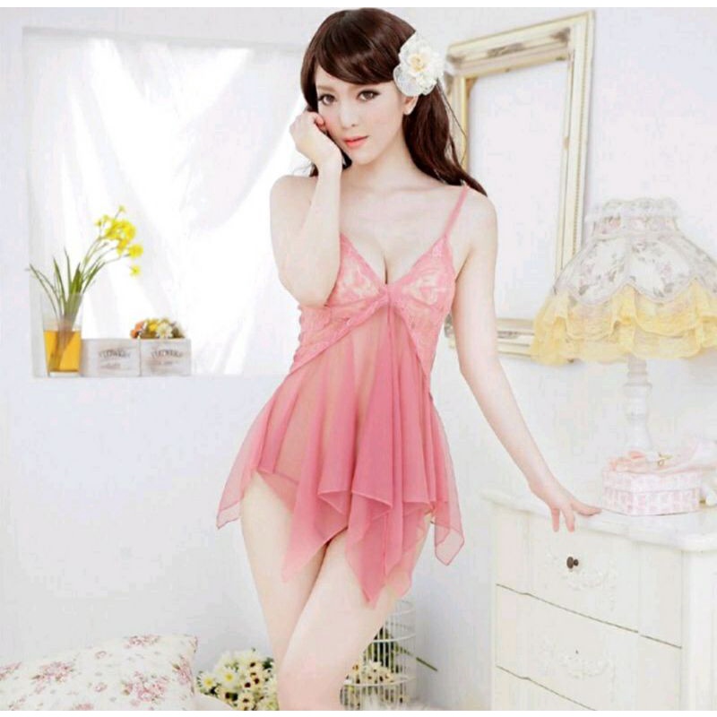 MOS* Baju Tidur Sexy Dewasa Lengerie stelan korea