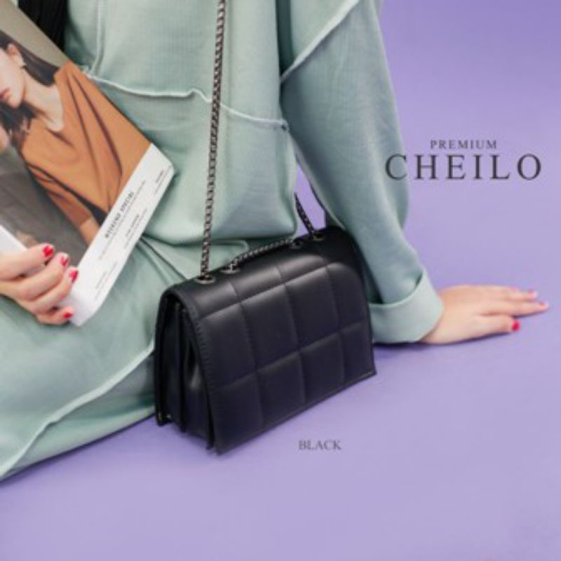 SLINGBAG CHEILO RANTAI ULIR/TAS FASHION/TAS WANITA/TAS SELEMPANG