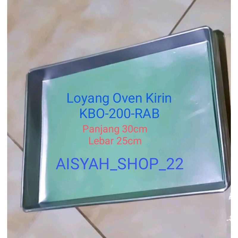KIRIN tray nampan loyang oven KBO 200Rab / kbo 190 RA / Loyang Oven Kirin Tipe KBO 200 RAB / KBO 190