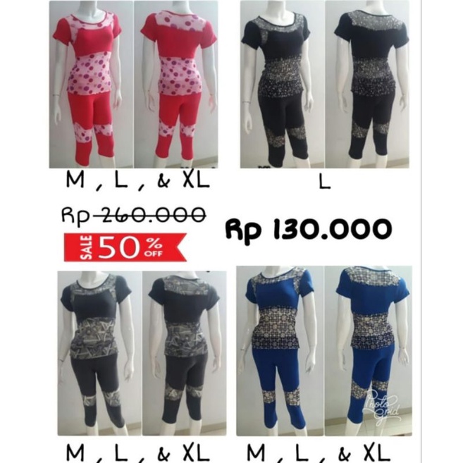 sale baju senam baju senam wanita setelan baju senam