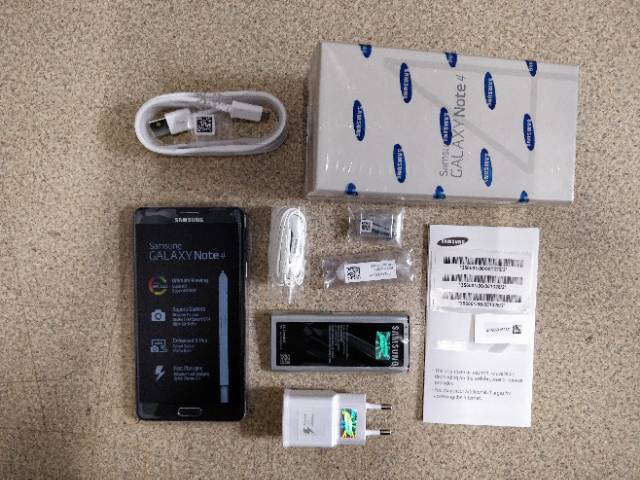 Samsung Galaxy Note 4 Original Sm N910h Black 100 Segel Resmi Shopee Indonesia