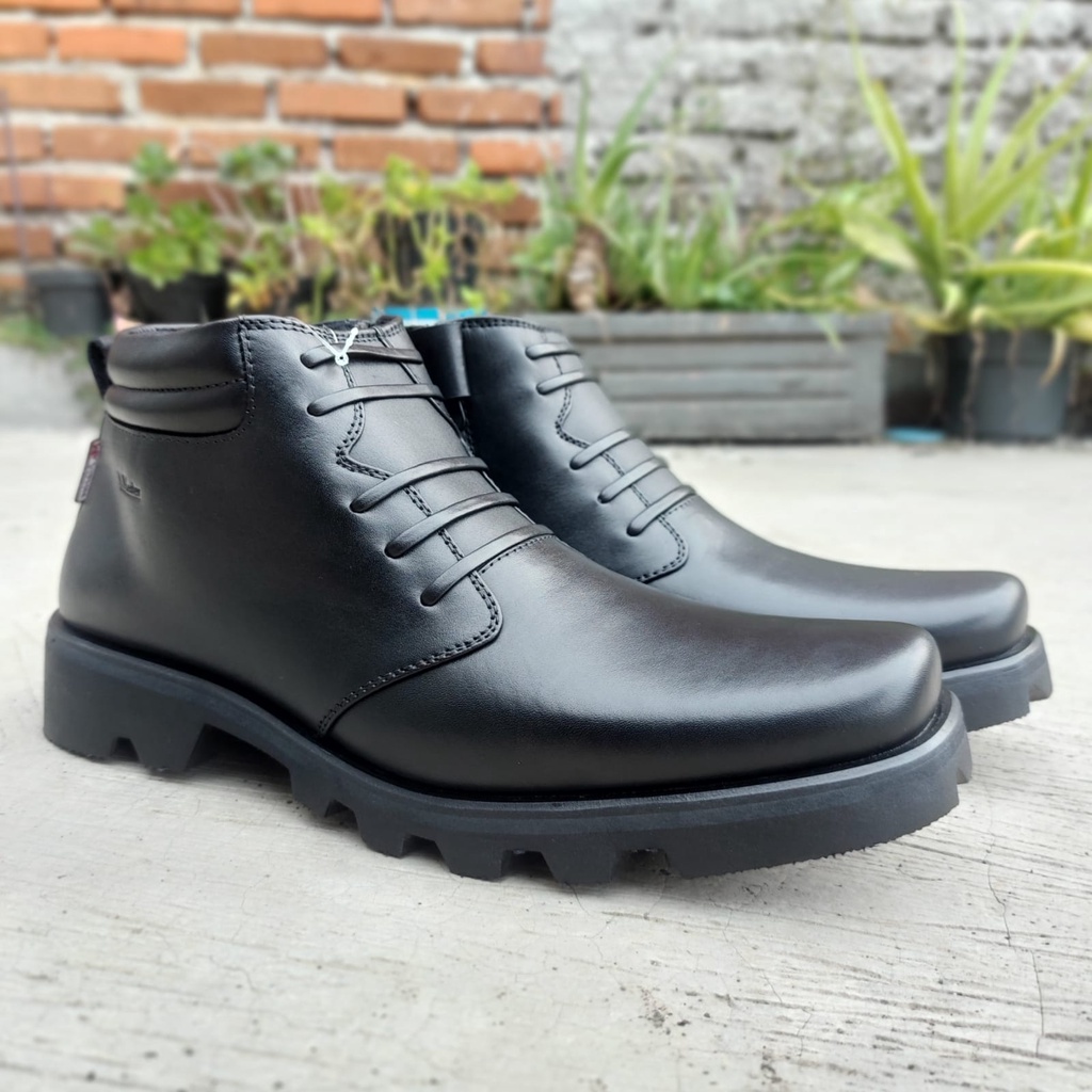 Sepatu Pdh Kilap Glossy Dan Dop Semir Kulit Sapi Asli Merk MR MASTER Sepatu Pdh Dinas Kantor Untuk Tni Polri Security Satpam