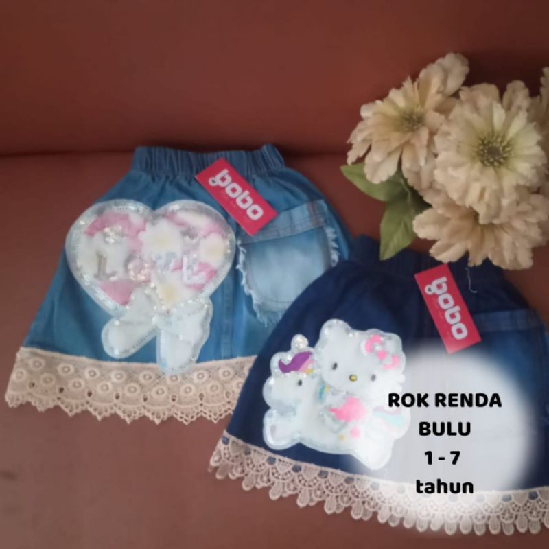 Terlaris  Rok Span Chutbray Anak  1-7  Tahun / Rok Anak Perempuan