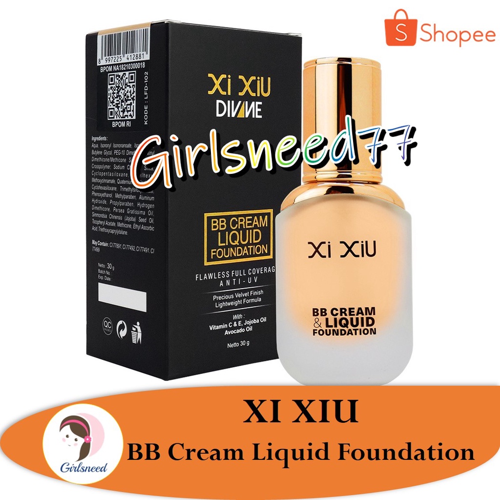 XI XIU BB Cream Liquid Foundation GIRLSNEED77