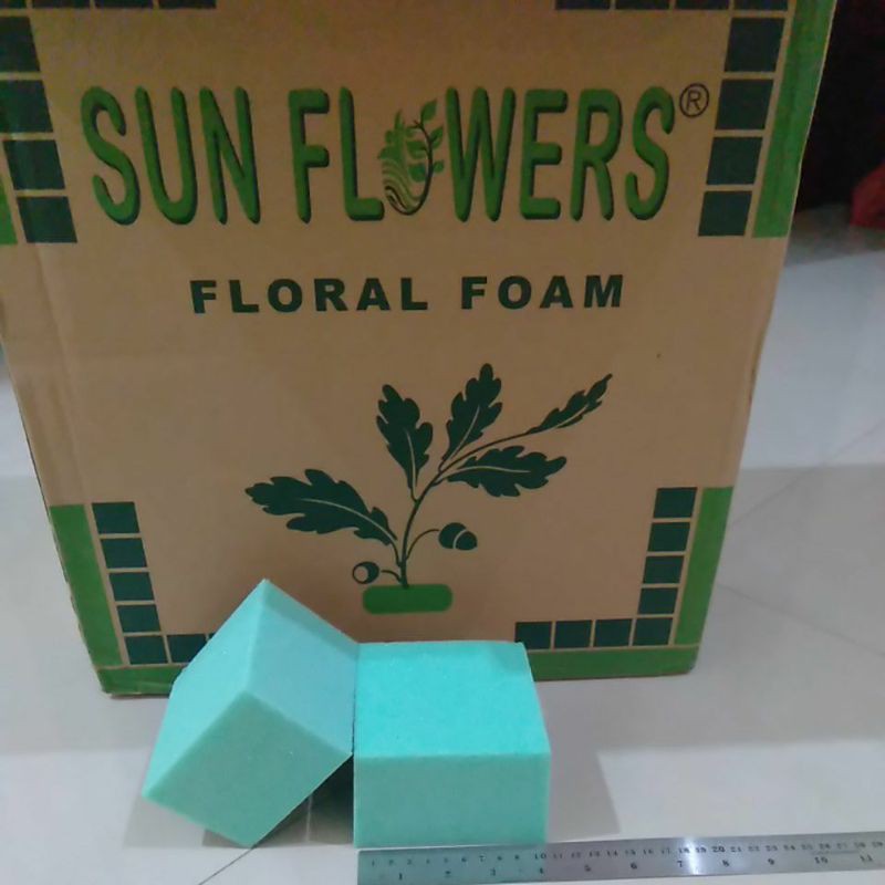 floral foam/gabus untuk bunga hias kering