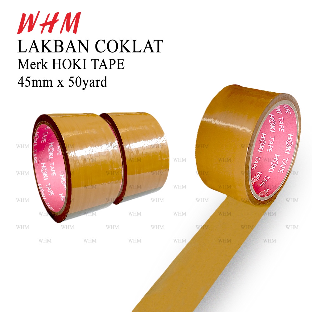 Murah Super Clean 45mmx90Y 45mmx50Y LAKBAN BENING dan Coklat  HORICI TAPE DAN HOKI TAPE/ISOLASI