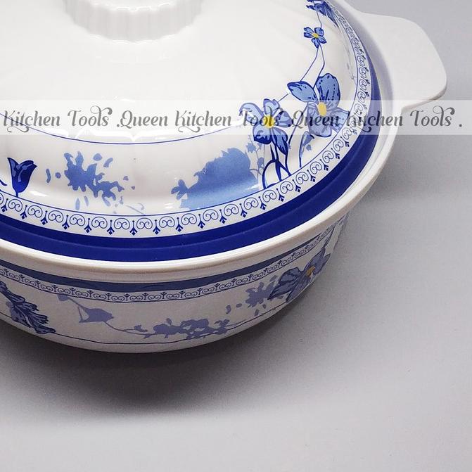 ➲ Mangkuk Tutup Melamin Original | Tempat Nasi dan Gulai | Wadah Saji ♣