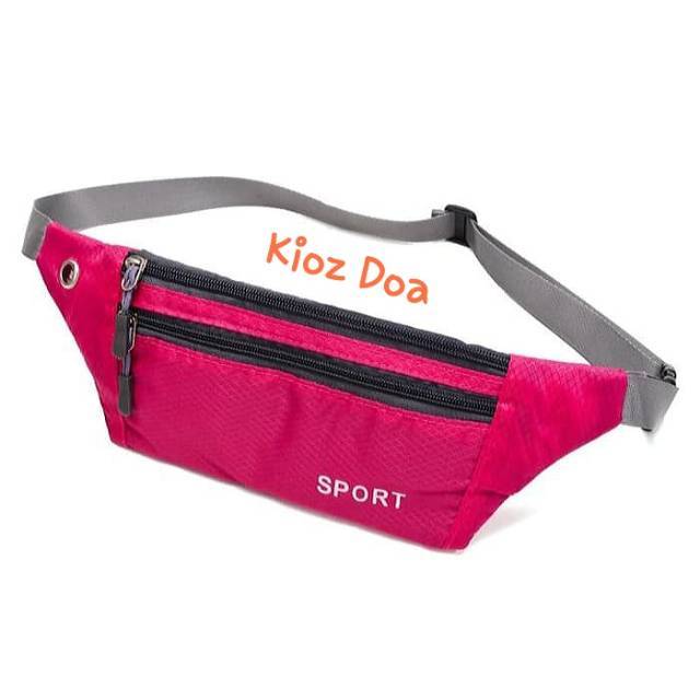 Waterproof Sport Waist Bag Anti-Theft / Tas Pinggang Outdoor - Tas Pinggang Olahraga / Tas Olahraga 