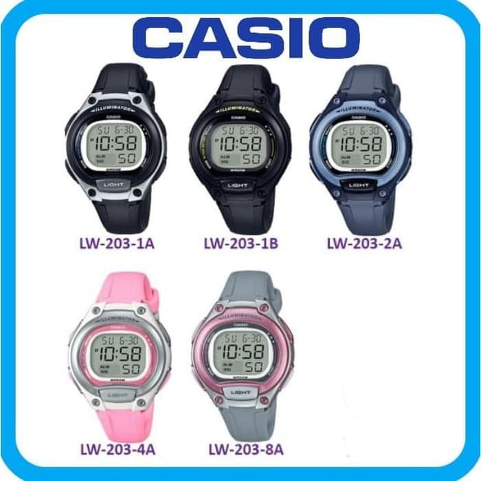 Jual Jam tangan Casio Original LW-203 / LW203 Indonesia|Shopee Indonesia