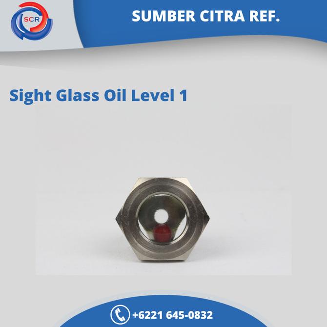 Sight Glass Oil Level 1"
