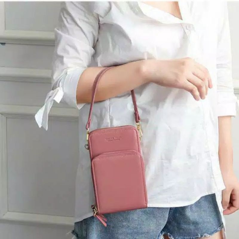 Bianca Phone Bag Tas Hp Wanita Forever Young (Bisa Handle and Sling)