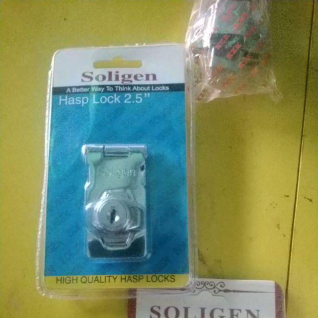 Hasp Lock / Overvall Kunci 2,5 Soligen