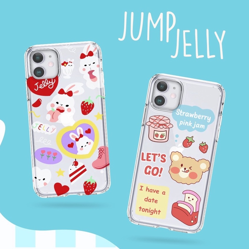 Jump Jelly printing anticrack case oppo reno c30 8 4g a17k 8t a57 2022 a17 6 pro a16k a16e a76 a96 4g 7z RENO 6 4g 5G a95 5g 5z neo 5 neo 7 a37 a39 a57 a71 a83 r7 r7s a53 a74 4g 5g a52 a92 a95 4g