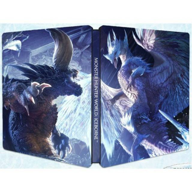 STEELCASE PS4 MONSTER HUNTER WORLD ICE BORNE MASTER EDITION