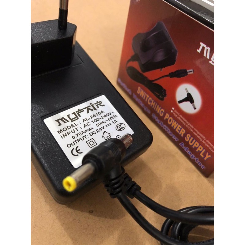 Adaptor switching 24 v 1 a Power supply 24v 1a MYFAIR