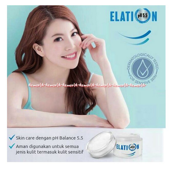 Elation ph 5.5 Krim Pelembab Wajah Untuk Melembabkan Wajah 50gr