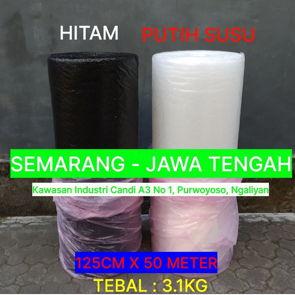 

Buble Wrap Tebal 125Cm x 50 Meter Murah Jawa Tengah