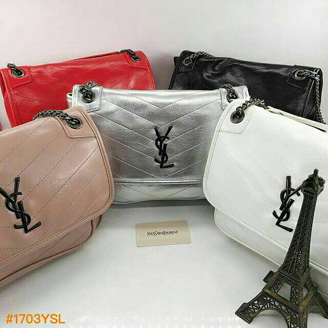 YSL NIKI CRINKLED LEATHER😍 - Naembags - tas import