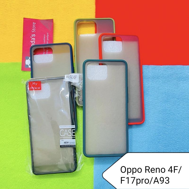 Case Oppo Reno 4F/F17pro/A93 My choice softcase Original Dove Oil [Premium]