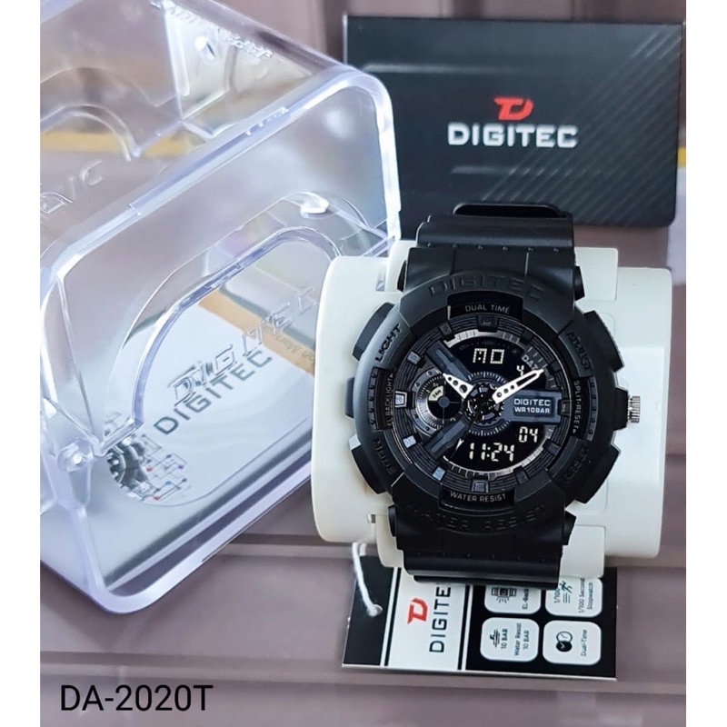 Digitec DA 2020T / DG 2020T Original Dan Anti Air Jam Tangan Digitec Pria