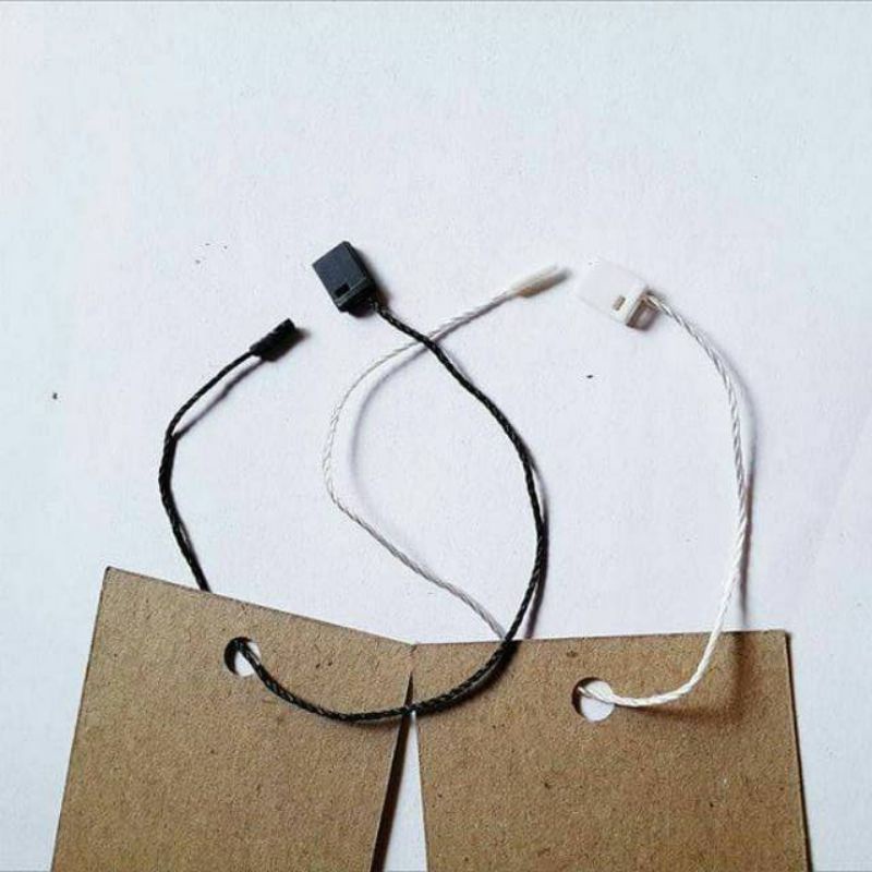 Tali Hangtag Benang Nylon Hangtag Kain Hangtag Label Baju Tagpin Label Baju Tali Label Baju Tali Ben