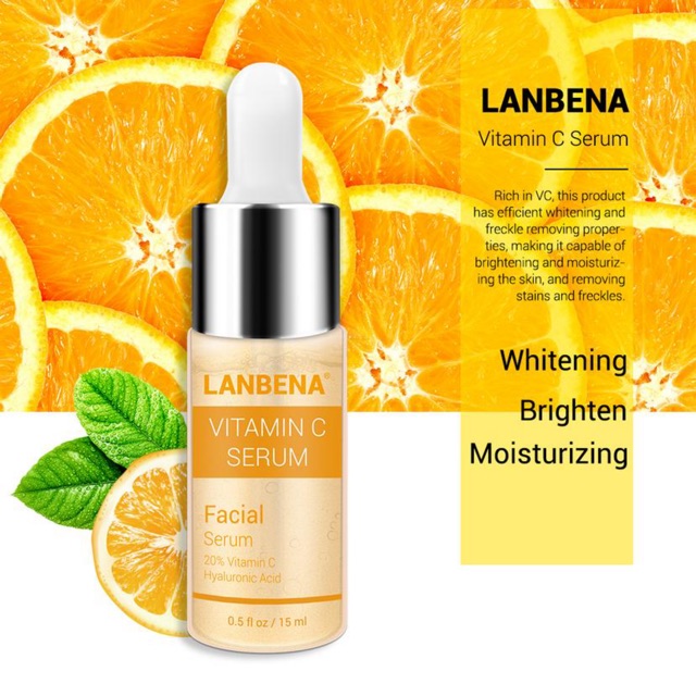 Serum Vitamin C Hyaluronic Acid Lanbena Vc Whitening Indonesia