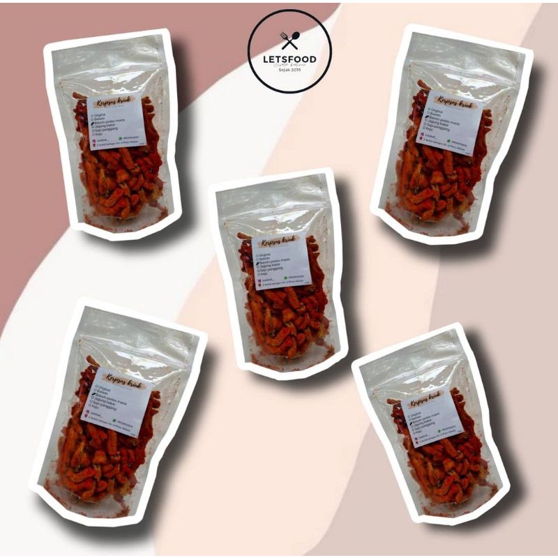 

Promo Kerpsus kriuk keripik usus 100gr -Krn Store