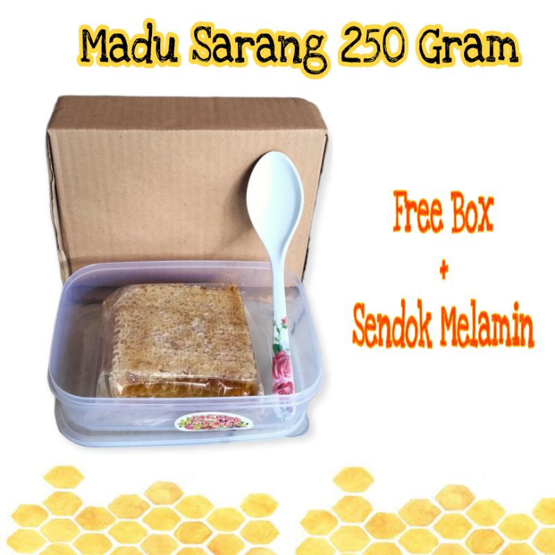 

Madu Sarang 250 gram 100% RAW HONEY
