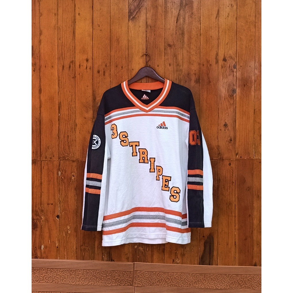 Kaos Adidas 3 Stripes Vintage Second