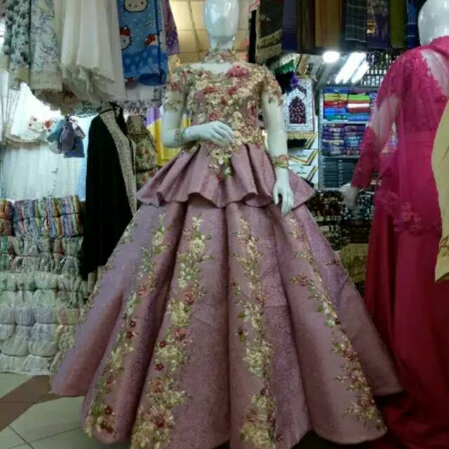 Gaun Pengantin DustyPink