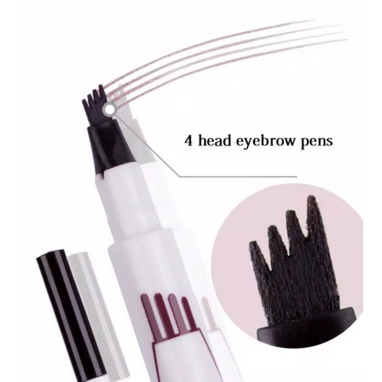 Original Lulaa Liquid Eyebrow Pencil Tattoo Fork Tip - Garpu Pensil Alis Lulaa.Amb