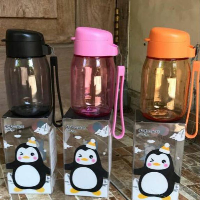 botol minum kristal anak h2go cute to go 350 ml tuperware eceran 1 pcs