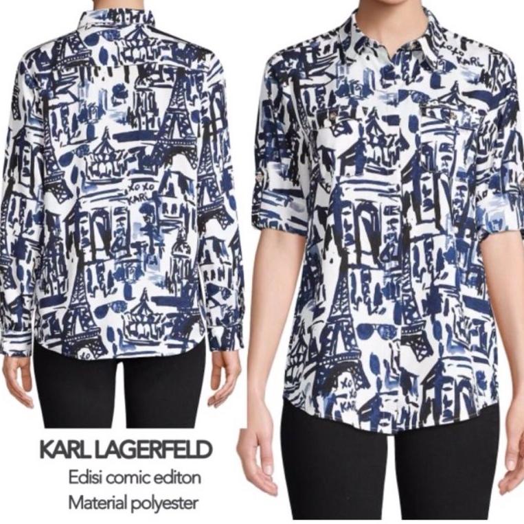 

[Bayar ditempat] karl lagerfeld cartoon cdc edition PJ7