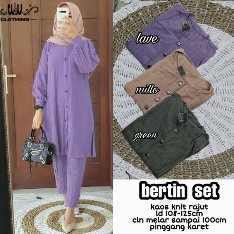 BERTIN,INKA Set (tunik &amp; celana) II W. W Cloting