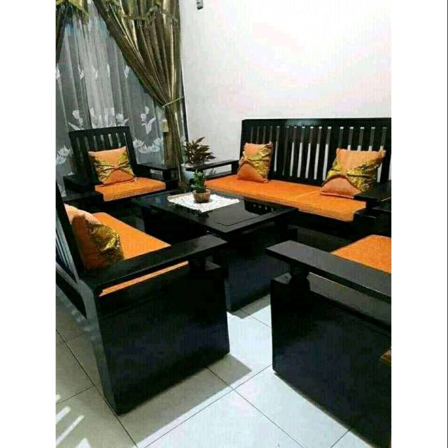 Set Kursi Tamu Minimalis Bola Kayu Jati Mebel Asli Jepara Set Kursi Tamu Minimalis Bola Kayu Jati Mebel Asli Jepara