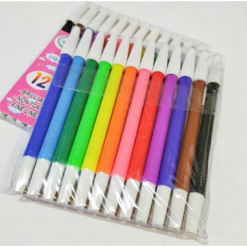 

12pcs Spidol Set Warna Warni