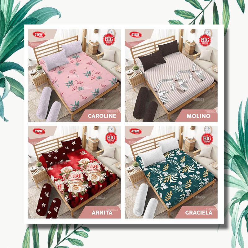 KINTAKUN Tinggi 30 cm Sprei 180x200 / 160x200 Polos Anemone Aini Alisa Tiwi Adira Alisa Bakula Nuraga Biscotti Snorlax Nurmala Gemi Ivy Lavender Northern  - 180 160 SP T30 TBT