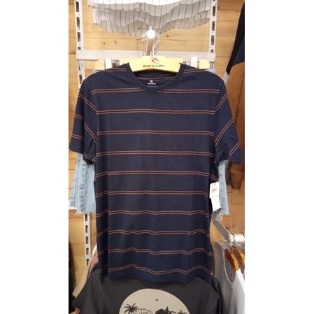 ripcurl baju kaos garis hitam merah original 100% sale