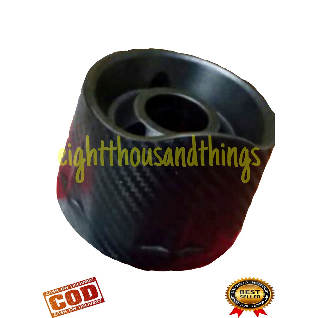 Corong Tutup Cover Knalpot Muffler All New Motor Honda Pcx Carbon Import Berkualitas