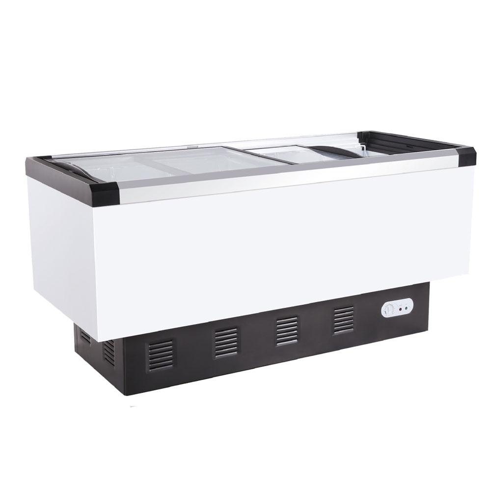 GEA Sliding Flat Freezer SD-566BP (566 L) | Glass Freezer SD-566 BP