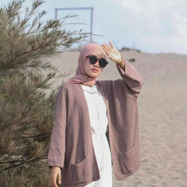 cardigan rajut locy-cardy oversize