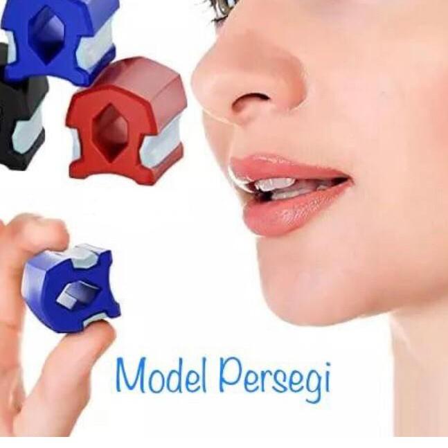 ♗ alat olahraga otot rahang jawline exercise pengecil penirus pipi rahang double chin dagu ➹
