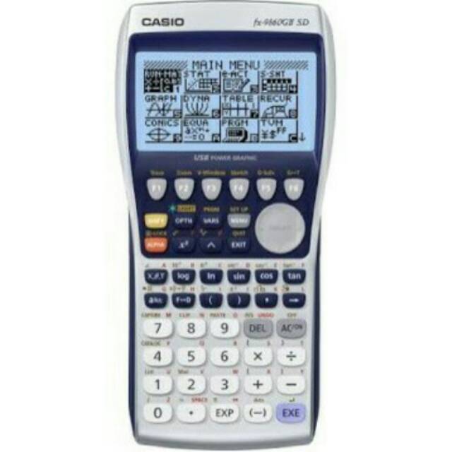 

CALCULATOR/kalkulator scientific&grafic CASIO FX-9860 GII SD#GARANSI CASIO INDONESIA